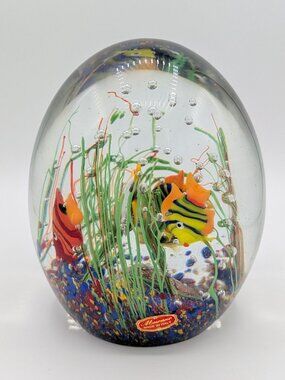 MURANO FISH AQUARIUM WATER DROP 5 FISH